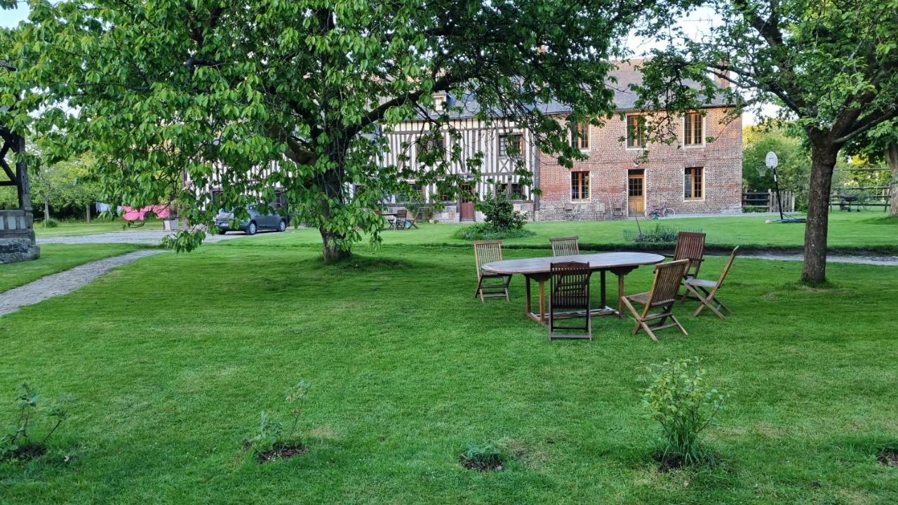 La Ferme Chevalier Hotel Équemauville Eksteriør billede
